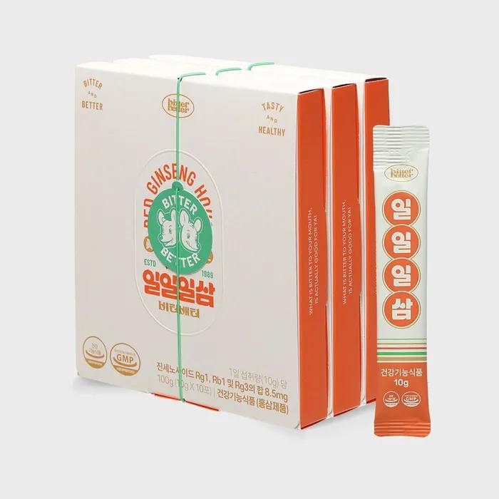 Domestic 6-year-old Root To Fruit Ginsenoside 8.5mg_Il-il-il-sam Red Ginseng Stick (10g X 30 Packs)