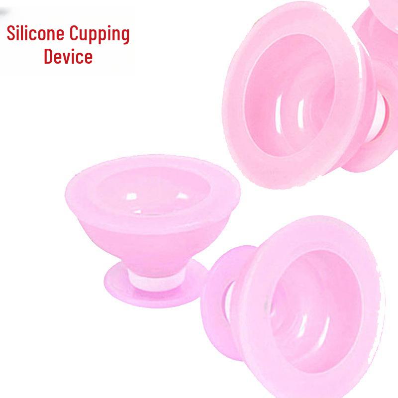 Self-Adhesive Silicone Cupping Device with Strong Suction