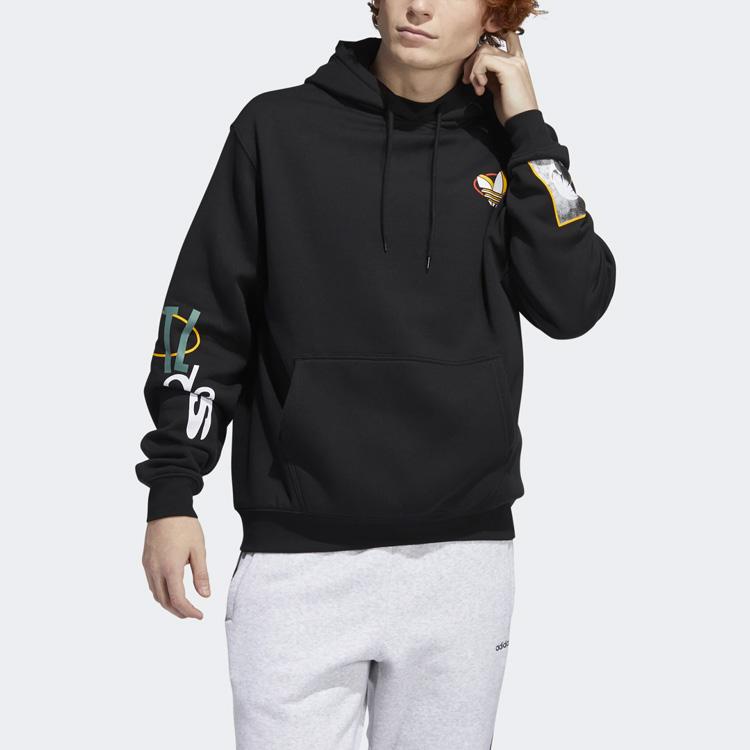 Adidas Originals Streetball Hood Casual Sport Hoodie Men Hoodie Black GD2144