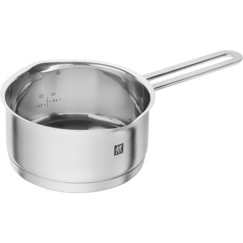 ZWILLING Pouristic Saucepan (16cm, Without Lid) - Stainless Steel Saucepan with a Triple-layered Base, Induction Compatible, 1.5L Capacity. [Official