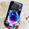 Case For Honor Magic 8 8Pro Luxury Fashion Tempered Glass Phone Back Cover For Honor Magic8 Funda Camera Protection Casing Funda
