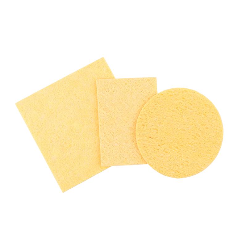 10Pcs Cleaning Sponge Cleaner For Electric Welding Soldering Iron Tip Cleaning Sponges Cleaner Pads Soldering Accessories