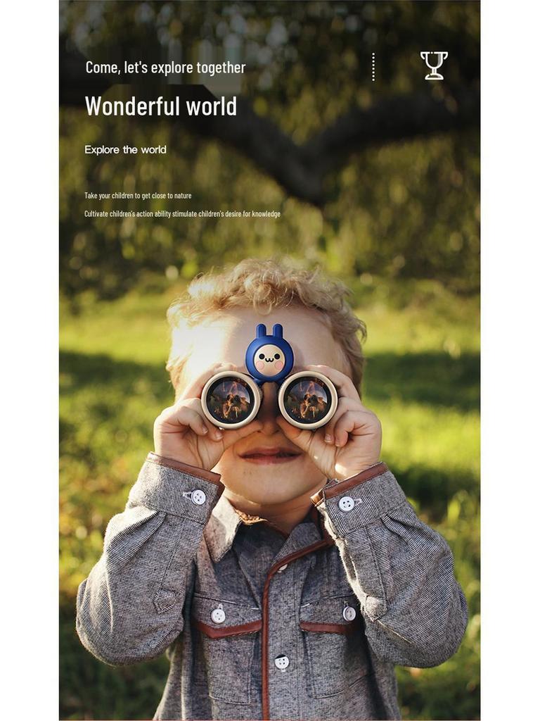 HD Focus Detachable Kids' Binoculars - Single/Double Barrel