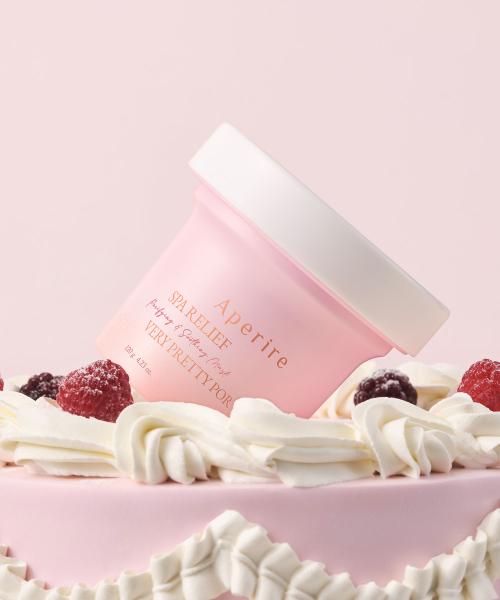 Aperire Very Pretty Soothing Pore Pack 120g with Cooling Pack 30g Very Pretty Pore Pack