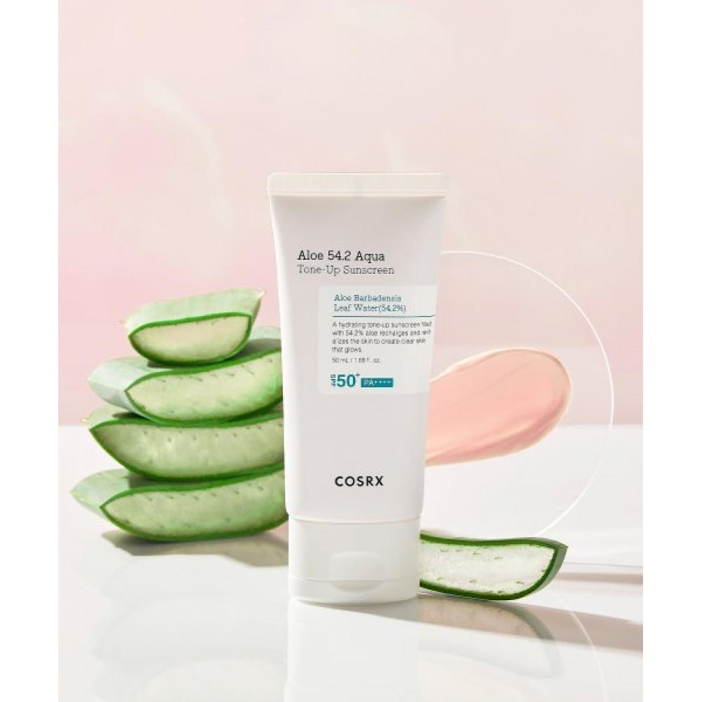 

Cosrx Aloe 54.2 Aqua Tone Up Sunscreen NONE