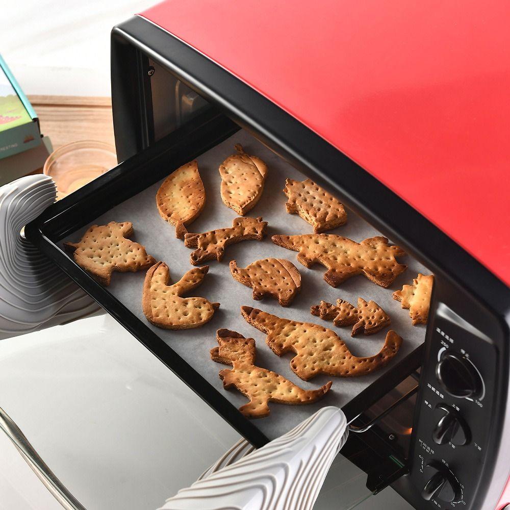 Cartoon Dinosaur Biscuit Mold Stainless Stell Cookie Making Set Biscuit Cutting  Dinner Party