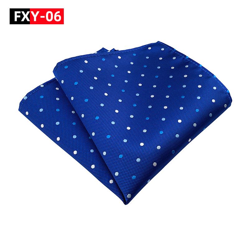 Men's Polka Dot Pocket Square Handkerchief - Stylish Suit Accessory