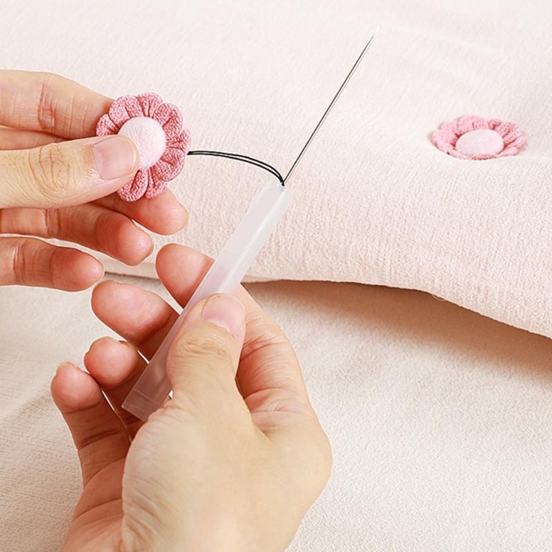 Multipurpose Nonslip Bed Sheet Holders 8Pcs Sunflower Style Soft Clip Safe Fabric Clamps For Home Decors