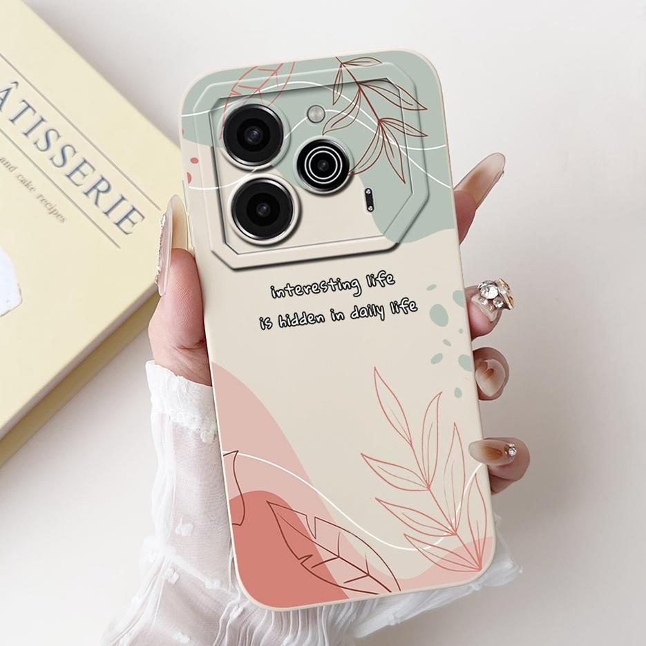 For Tecno Pova 6 Pro 5G Case LI9 Stylish Art Painted Cover Soft Silicone Phone Cases For Tecno Pova 6 Pro Pova6 5G Fundas Bumper