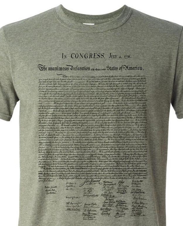 Freedom - Liberty - Declaration of Independence - Fast Shipping XXXL