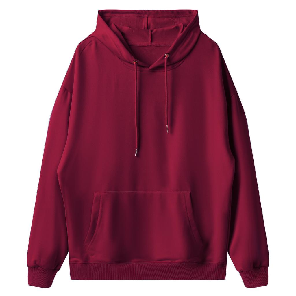 Damenmode Langarm Einfarbig Pullover Lässiger Lockerer Hoodie