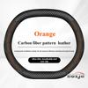 Leather Car Steering Wheel Cover for Opel Mokka GS Grandland Zafira Vivaro 2025 2026 Accessories IJ5