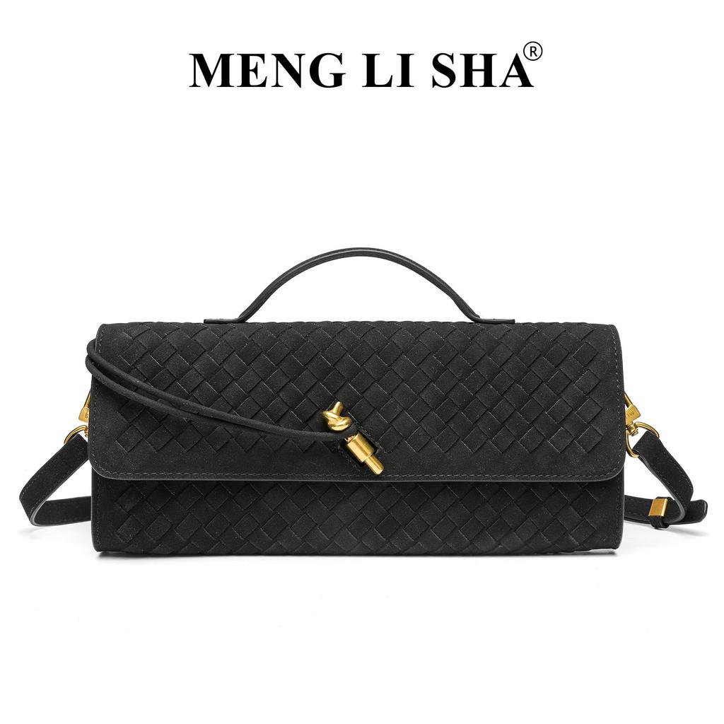 New Suede Hand-Woven Crossbody Shoulder Bag - Versatile Autumn/Winter Handbag