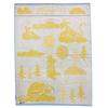 Marushin Disney Winnie the Pooh Towel Blanket with Forest Balloon Design 85 X 115 Cm Children's (2215044000),