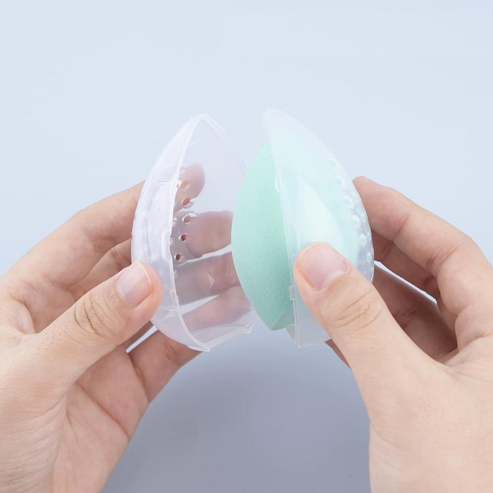 Beauty Egg Storage Box, Makeup Sponge Storage Box, Used for Drying and Storing Cosmetics, Suitable for Foundation Sponges