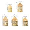 Long-Lasting Bird Cage Candlestick Sturdy Iron Aromatherapy Holder Hollow Candle Holder  Table