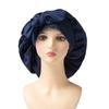 Solid Color Hair Care Cap Satin Material Satin Sleep Bonnet Protective Hair Bonnet  For Women