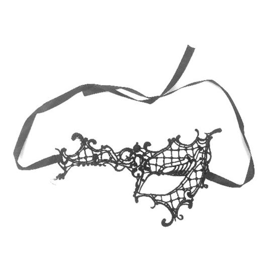 3-teilige Augenmaske aus Spitze, hohle Blume, Königin, Spinnen-Stil, Party, Date, Valentinstag, Tanz, angenehme Haut, freiliegende, geheimnisvolle Partymaske