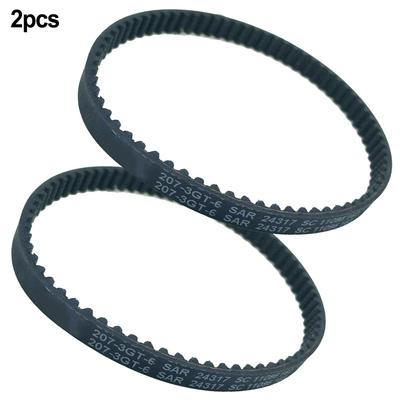 2x Belts For Shark LA301 LA300 LA322 IZ362H Vacuum Cleaner 207-3GT-6, HTD 207-3M