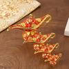 European Aladdin's Lamp Gold Retro Pattern Figurine: Classical Style Decorative Craft