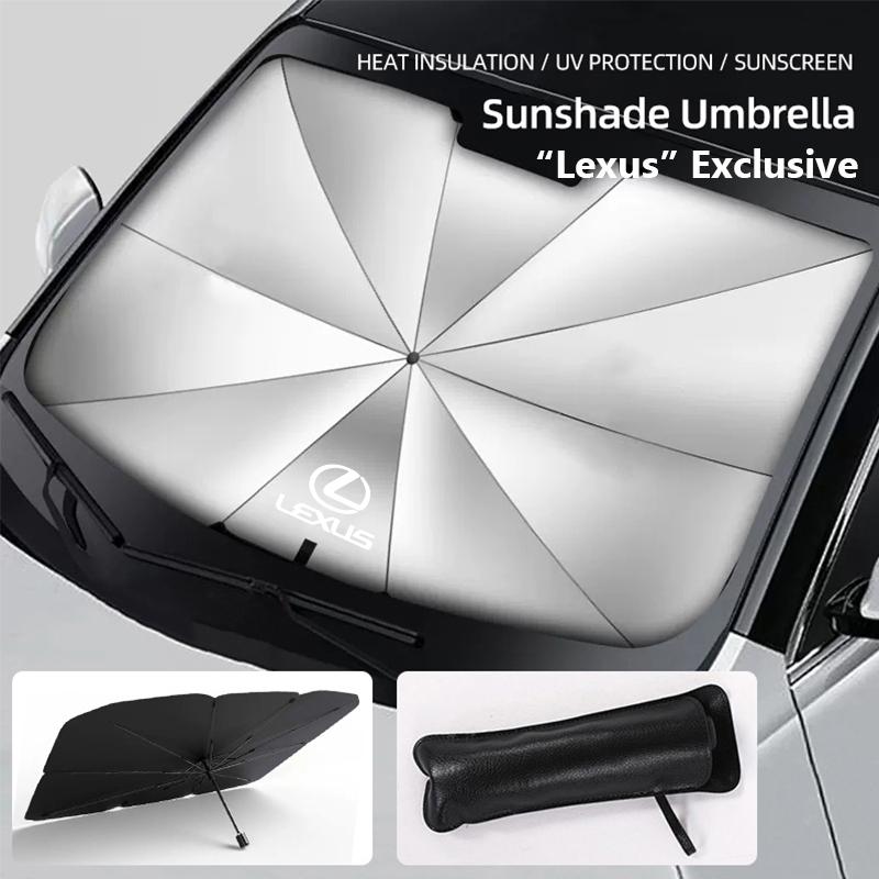Car Windshield Sun Shade Umbrella Visor UV Protection Shield For Lexus LS LC RZ IS350 ES300 GS350 CT200h GX460 LX570 RX500h NX30