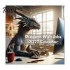 Durable Coil Calendar 2027 Wall Calendar, Decorative Monthly Planner with Metal Twin-Wire Binding for Easy Page Turning And Time Management, Desk Home