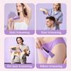 Double-head hair removal device, women's private area bikini trimming electric hair removal device, suitable for eyebrows