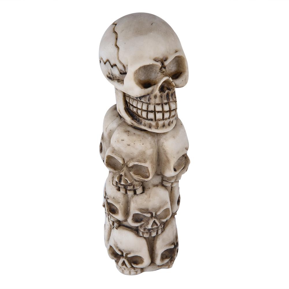 Skeleton Skull Head Many Faces Car Manual Gear Shift Knob Stick Lever Shifter Universal