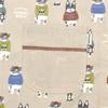 Animal Mode Side Open Apron 258517 Beige [Kusuguru Japan] M-L