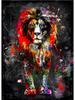 Abstract Graffiti Art Lion Tiger Giraffe Canvas Art Animals Posters and Prints Wall Art Decor Pictures For Living Room Cuadro