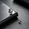 1PC Trend Punk Hip-hop Stud Earrings For Women Men's Jewelry Halloween Personality Earrings Jewelry Gifts