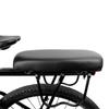 Thickened Bike Rear Seat PU Leather Bicycle Rear Seat Portable Bicycle Back Seat  Comfortable Rides
