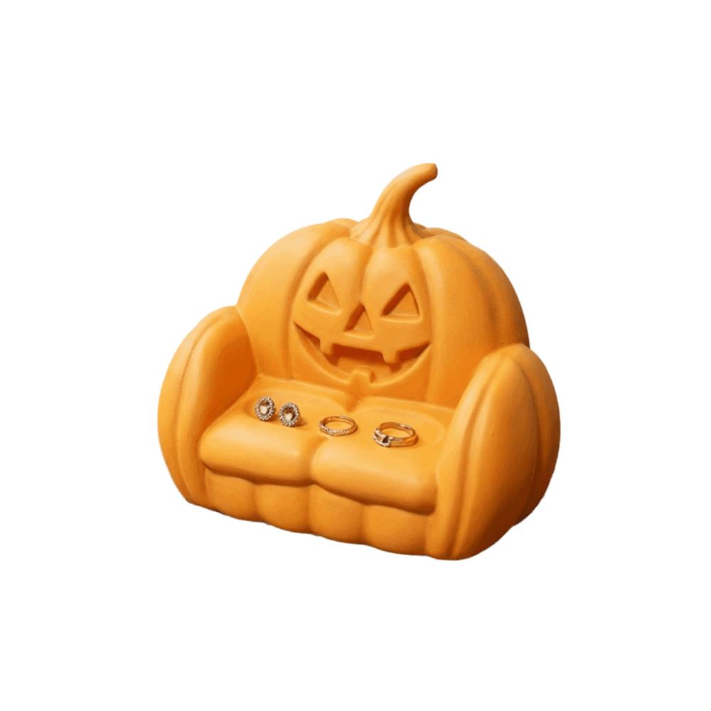 Realistic 3D Printing Pumpkin Decorations Spooky Design Ghost Pumpkin Storage Tray  Gift