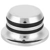 3PCS Silver Color Guitar Knobs Metal Electric Guitar Knobs Volume Control Knobs  For Electric Guitar