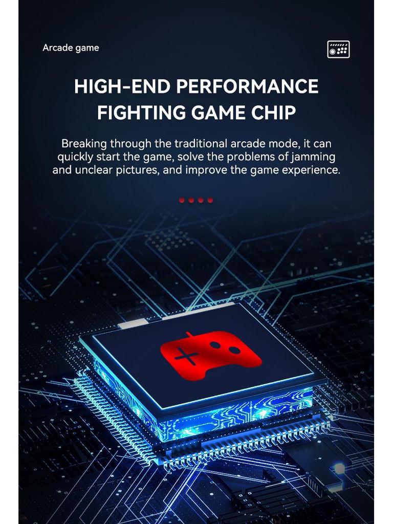 Arcade Joystick for King of Fighters & Street Fighter - Android, iOS, PC & TV Controller