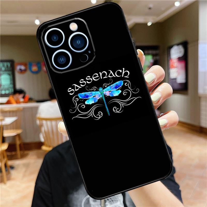 Outlander Sassenach Design Case For iPhone 17 16 15 13 12 11 14 Pro Max Mini Plus 16e 17 Air Bumper Cover Accessories