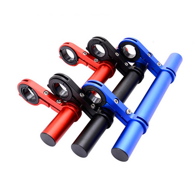 Extension de Guidon de Trottinette Électrique Support de Montage pour Klaxon et Lumière Adaptateur Rehausseur de Guidon Lampe de Vélo Accessoires