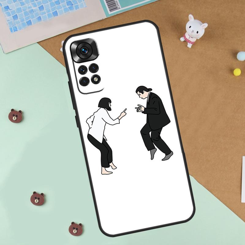 Pulp Fiction Case For Xiaomi Redmi 14C 10C 12C 13C Cover For Redmi Note 13 Pro 14 9 10 11 12 10S 11S 12S
