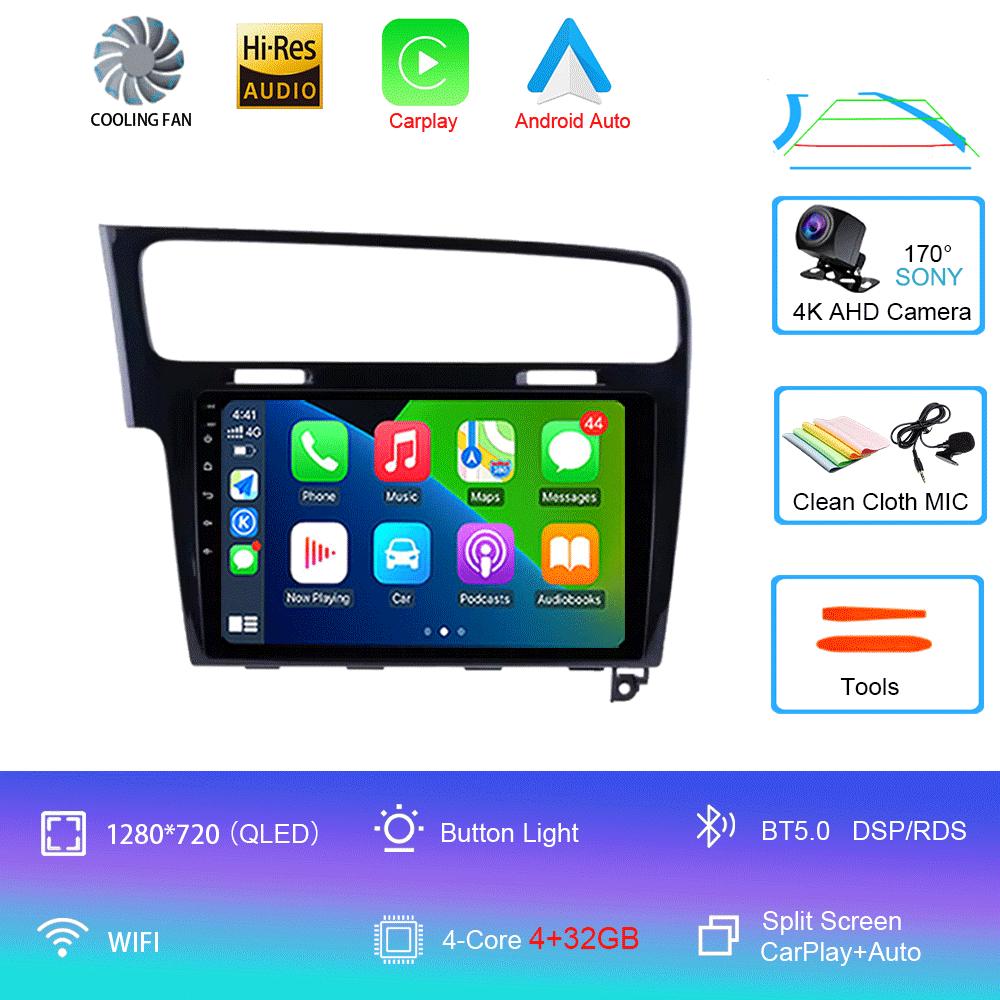 Android 14 Car Radio For Volkswagen Golf 7 2012 - 2020 Multimedia Video Player Navigation stereo GPS No 2din 2 din dvd