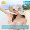 Foldable Sun Protection Cap Washable Beach Cap Fashion Fisherman Hats