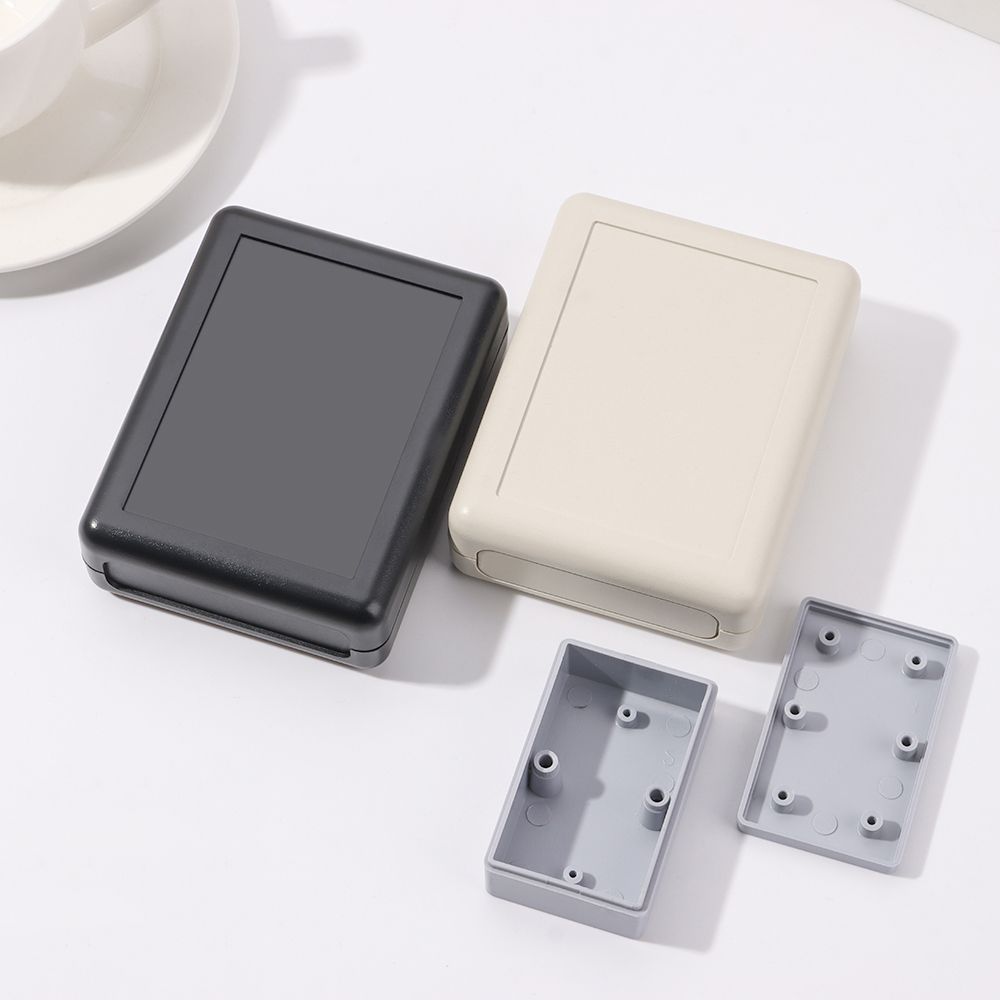 1pcs White/Black Wire Junction Boxes Plastic Project Box Enclosure Case High Quality Circuit Board Project Instrument Cases