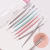 Stainless Steel Blackhead Remover Extraction Pimple Comedone Acne Extractor Whitehead Blemish Popper