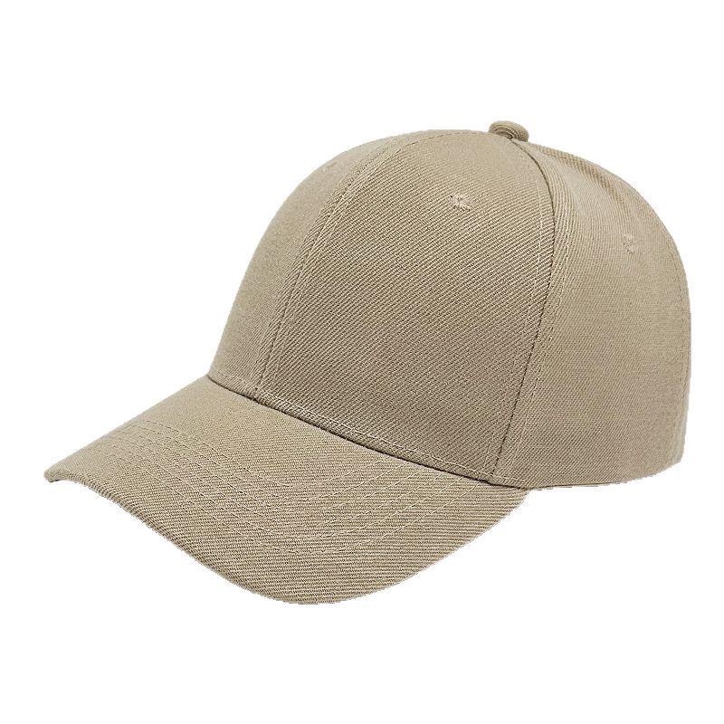 Summer Sun Protection Non-Collapsing Baseball Cap - Acrylic, Minimum Order 50 Pieces