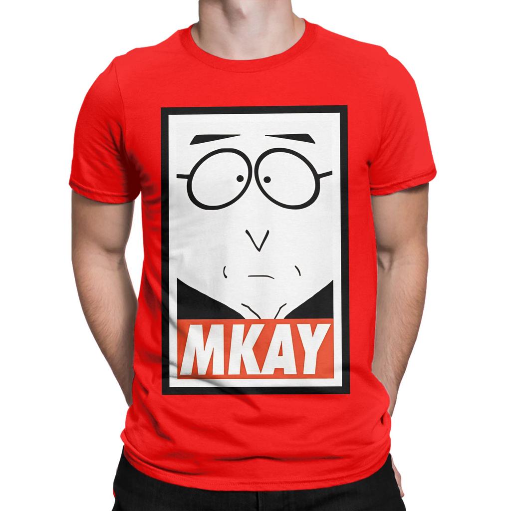 MKAY Novelty 100 Cotton TShirt Southpark Tops Tees For Unisex