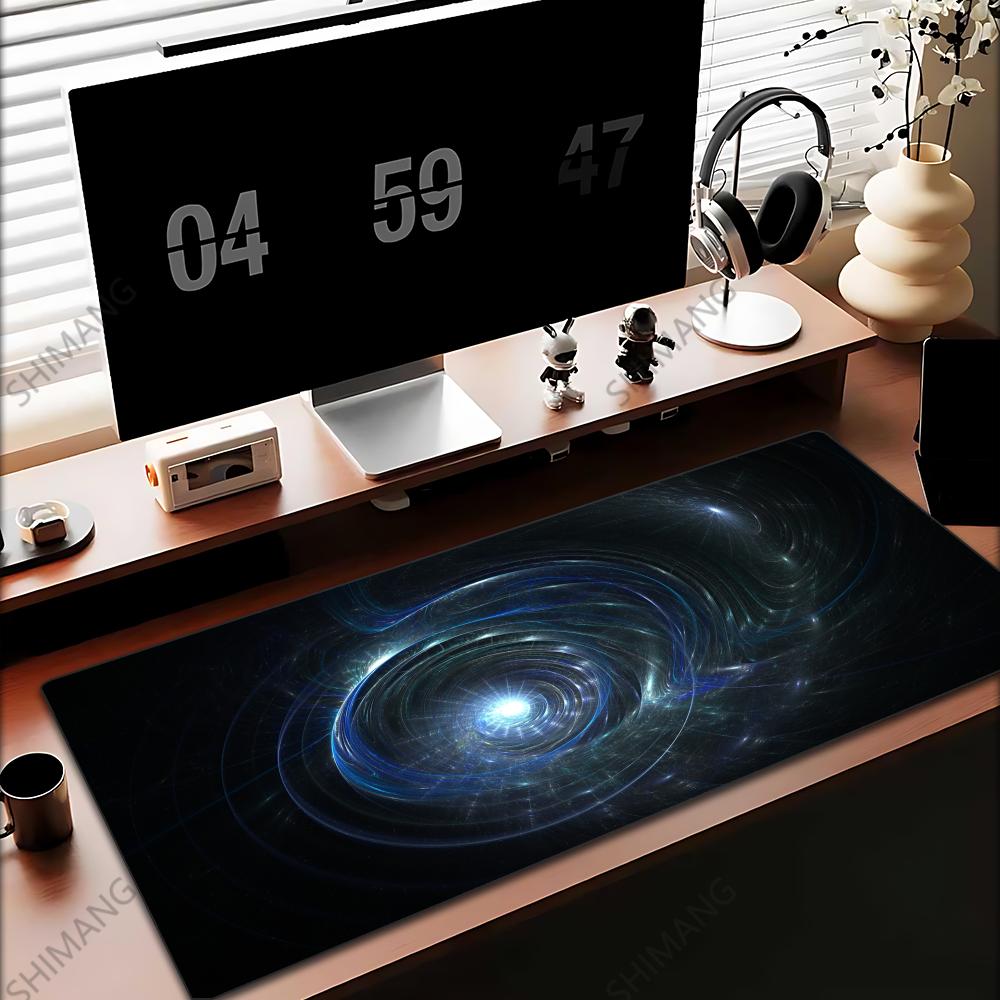 Maus Teppich Mauspads Gamer Galaxie Tastaturmatte Pads Gaming Schreibtischschutz Laptops Großes Mauspads Cartoon XXL Schreibtischmatten Matten Niedlich