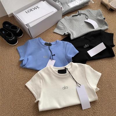 Women's Slim Fit Letter Print T-Shirt - 2026 Spring/Summer Fashion