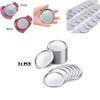 24 Pcs Regular Mouth Mason Jar Lids For Leak Proof Food Storage And Preservation