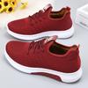Autumn and Winter Cloth Shoes Women's Cotton Shoes Medium and Old Velvet Thickened Two Cotton Shoes One Pedal Casual