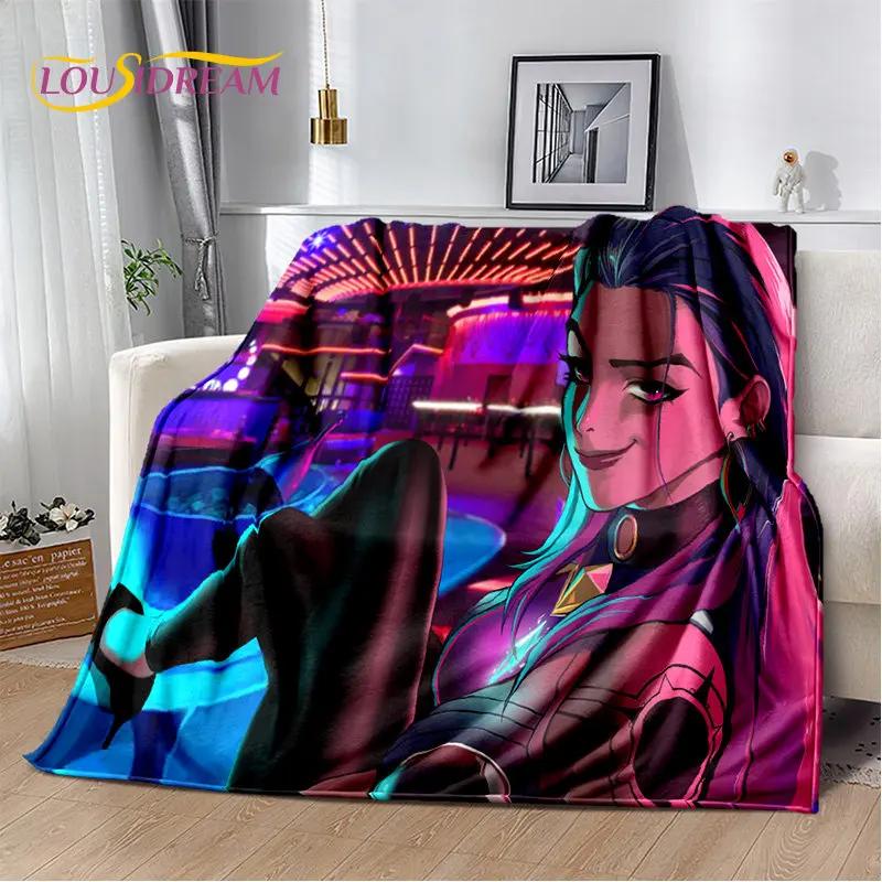 3D HD VALORANT Game Gamer Cartoon Soft Plush Blanket,Flannel Blanket Throw Blanket for Living Room Bedroom Bed Sofa Picnic Cover