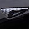 Blinker-Kamera-Zierblende für Tesla Model 3 Y 2026 2026 Zubehör Seiten-Kotflügel-Schutz ABS Matt Karbonfaser-Muster